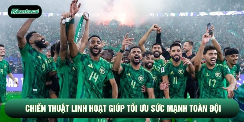 Chiến thuật linh hoạt giúp tối ưu sức mạnh toàn đội