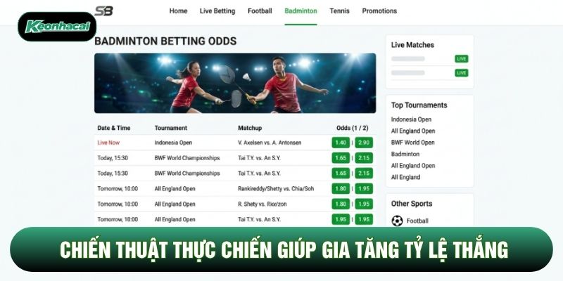 Chiến thuật thực chiến giúp gia tăng tỷ lệ thắng