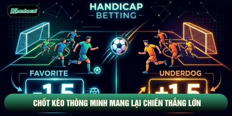 Chốt kèo thông minh mang lại chiến thắng lớn
