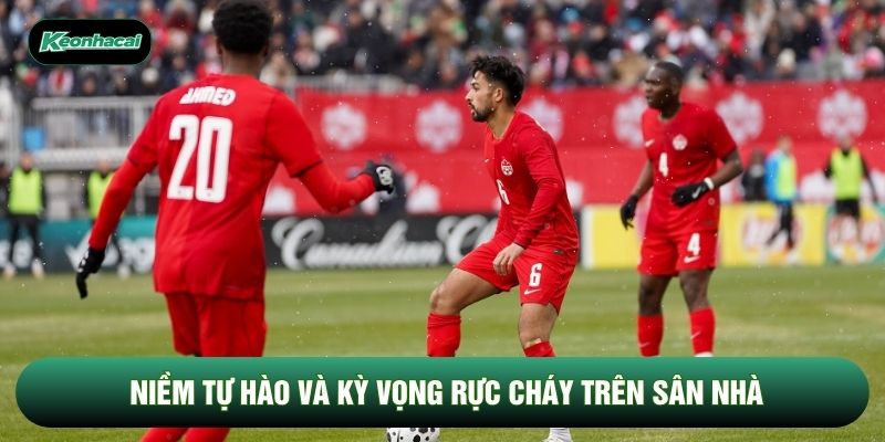 Niềm tự hào và kỳ vọng rực cháy trên sân nhà