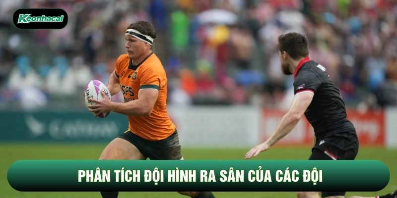 Phân tích đội hình ra sân của các đội