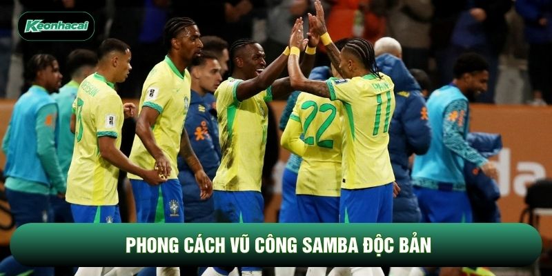 Phong cách vũ công Samba độc bản Phong cách vũ công Samba độc bản