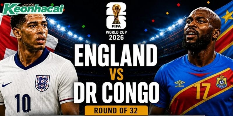 Đây sẽ là chương đầu tiên trong lịch sử đối đầu của Anh vs CHDC Congo