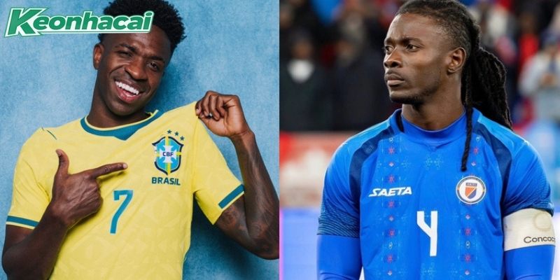 Brazil vs Haiti có sự chênh lệch lớn Brazil vs Haiti có sự chênh lệch lớn
