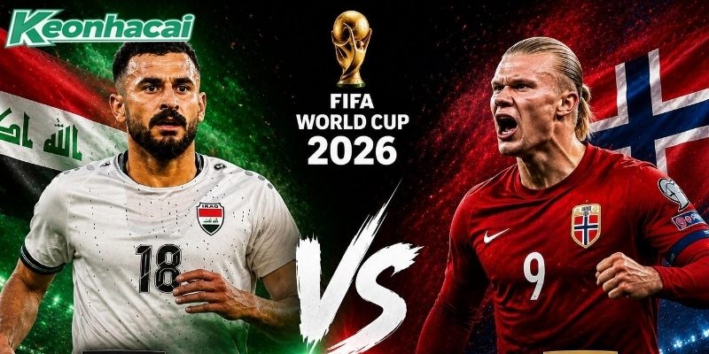 Iraq vs Na Uy có sự chênh lệch