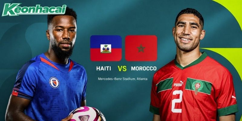 Morocco vs Haiti có kết quả đối lập Morocco vs Haiti có kết quả đối lập