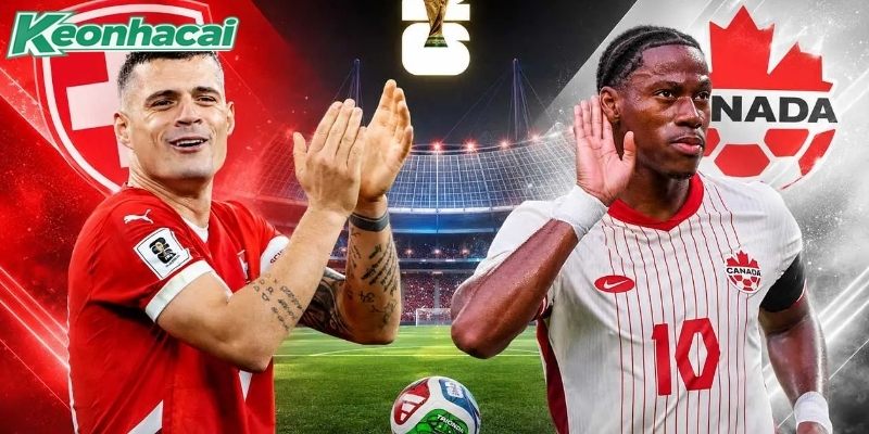 Canada từng đánh bại Thụy Sĩ trong trận giao hữu