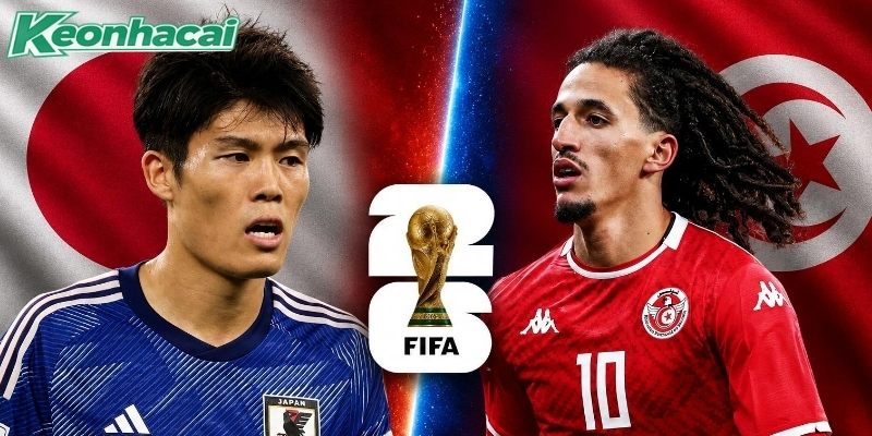 Tunisia vs Nhật Bản quyết đấu trong trận đấu thứ 1.000 World Cup Tunisia vs Nhật Bản quyết đấu trong trận đấu thứ 1.000 World Cup